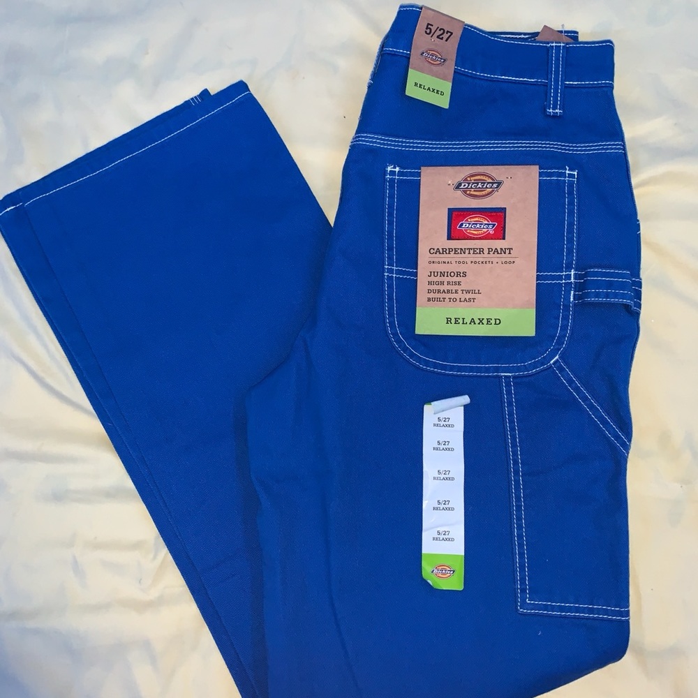 Dickies Girl Juniors' Relaxed Fit Carpenter Pants